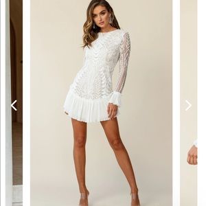 NWT Selfie Leslie Long Sleeve Mini Dress